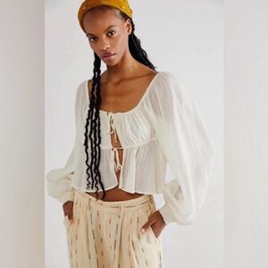 Free people Carly’s Blouse